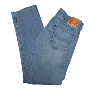 Levi 505 Jeans Men's Size 34x31* (tag‎ 34x32) Blue Straight Leg Mid Rise